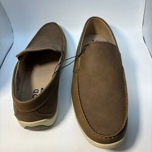 IZOD Seapoint Loafers Mens 12 Brown NEW